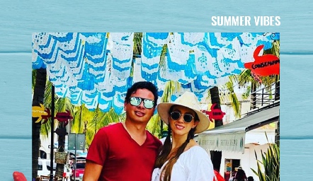  Barra Meade y Paty Dantuñano.