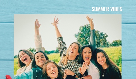  Ana Gómez, Ceci García, Isa Abella, Clarissa Abella, Montse García y Jimena.
