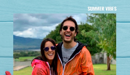  Clau Antunes y Mauricio Dibildox.