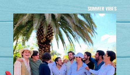  Diego Bárcen, Rodrigo Abud, Max Gómex, Pablo Lavín, Marcelo Navarro, Dago Castillo, Emilio Gómez, Emilio Rodríguez, José Lozano y Pato Rodríguez.