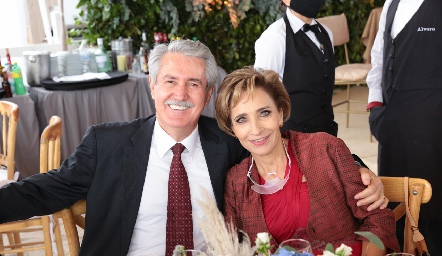 Mario Leal y Patricia de la Rosa.