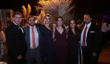  Héctor Gordoa, Manolo Lorca, Montse Lafuente, Andrea Lorca, Ana Isa Torres y Alejandro Torres.