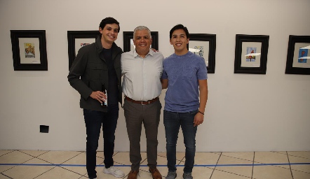  Patricio, Gerardo y Emilio Rodríguez.