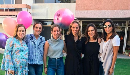  Ariadni Stavros, Daniela Llano, María José Andrés, María Torres, Alejandra Díaz de León y Fernanda Castillo.