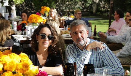 Gloria Martínez y José Luis Leiva.