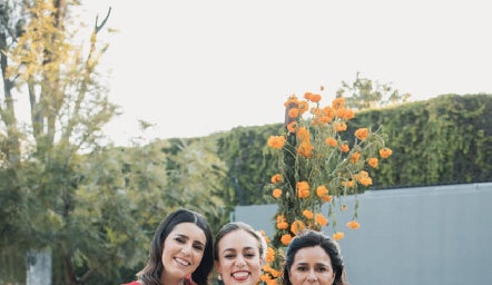 María José Raymond, Sofía Torres y Laura Acosta.