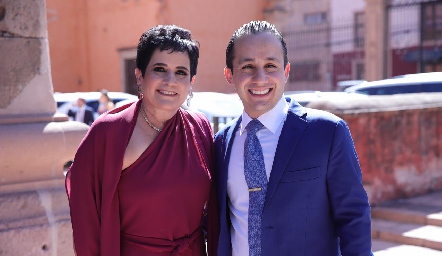  Tita García y Paco Lavín.