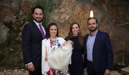  Roberto Alcalde, Laura Cadena, Roberto Alcalde, Pau Martínez y Rodrigo Alcalde.