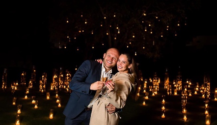  Abel Rangel Fernández y Alynn Ruiz Eichelmann se comprometieron en matrimonio.