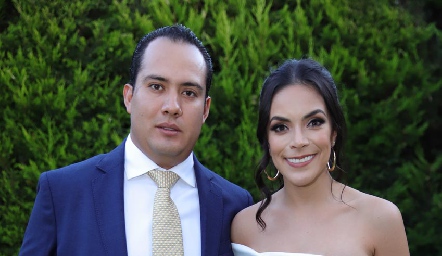  Carlos Sánchez y Ana Laura Rodríguez ya son esposos.