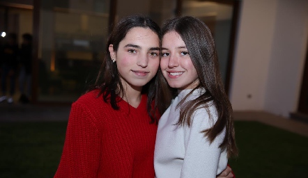  Camila y Anna Astrid.