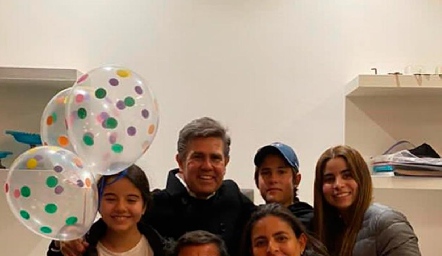 Loretta, Galo y Galo Galván, Rocío de la Vega, Gerardo Galván y Rocío Ortuño.