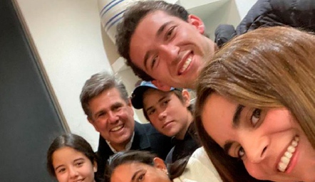  Loretta, Galo y Galo Galván, Johan Werge, Gerardo Galván, Rocío Ortuño y Rocío de la Vega.