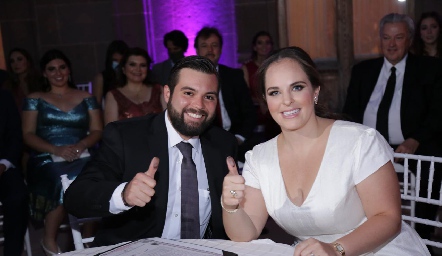  Arturo Zapata y Andrea Díaz Infante ya son esposos.