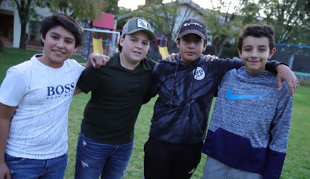  Diego, Emilio, Marcelo y Max.
