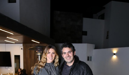  Martha de la Rosa y Daniel Dauajare.