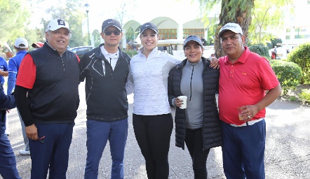  Gabriel Saucedo, Ángel, Angie Gutiérrez, Erika Quintero y Héctor García.