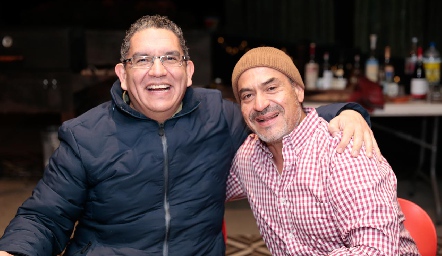  Saúl Martínez y Mauricio Sánchez.