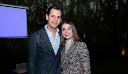  José Manuel Ballar y Paula Bárcena.