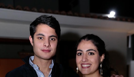  Alan González y Rocío Mendizábal.