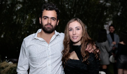  Juan Pablo Abud y Celina Gallegos.
