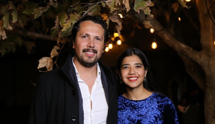  Diego Yáñez e Isabel Maza.