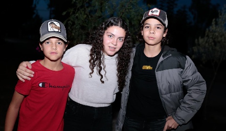  Marcelo, Dany y Mau.