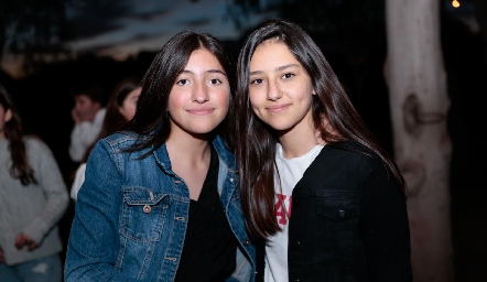  Isabella y María.