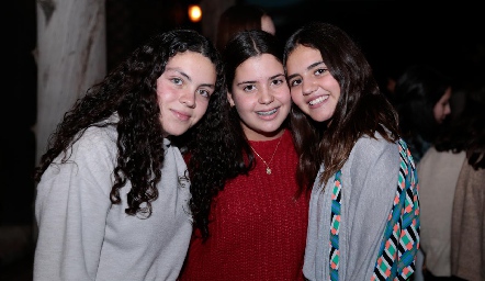  Dany, Marijó y Mía.