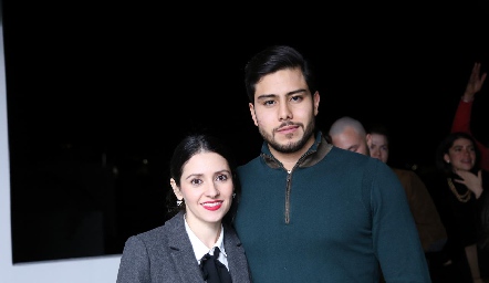  Paola Peña y David Olvera.