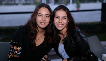  María Paula Silva y Bárbara Nava.