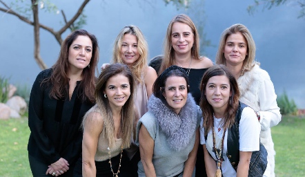  Claudia Altamirano, Sigrid Werge, Yolanda Puga, Ana Paula Gutiérrez, Meritchell Galarza, Daniela Calderón y Marcela Benavente.