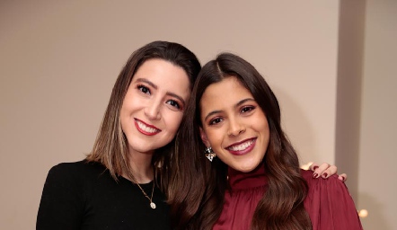 Larissa Fuentes y Cristina Monzón.