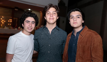  Pablo, Chema y Mario.