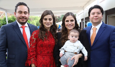  Ángel Torres, Verónica Romero, Ángel Torres, Danitza Lozano y Daniel Zollino.