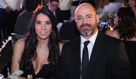  Gaby Carrillo y Jorge Puga.