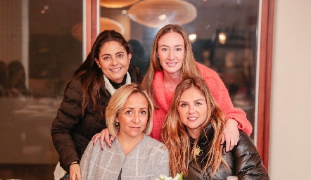  Rocío Ortuño, Maru Muñiz, Jessica Carreón y Bety Villegas.