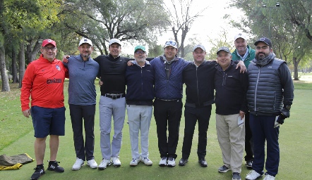  Jacobo Payán, Manuel Toledo, Jorge Morales, Jerónimo Gómez, Javier Abella, Juan Benavente, Jorge Villarreal, Juan Hernández y Juan José Leos.