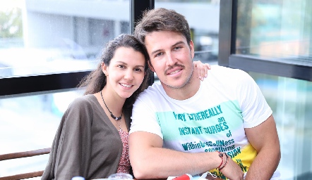  María José Cifuentes y Poncho Anaya.