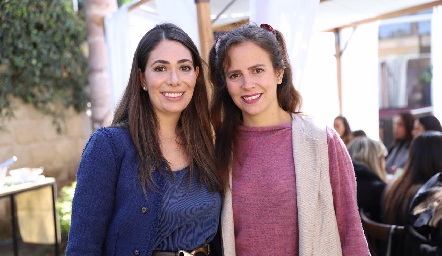  Andrea Lorca y Maite Autrique.