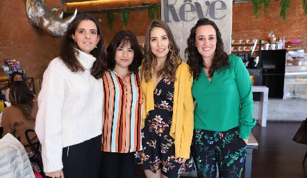  Kinkis Galán, Daniela Rivero, Pita Retes, Cristina Kasis, Vero Berrón, Fernanda del Castillo y Gaby Berrón.
