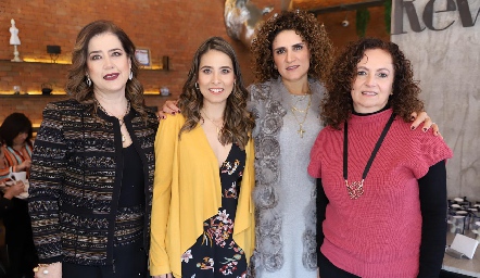  Cristina Galán, Cristina Kasis, Berenice Díaz Infante y Teté González.