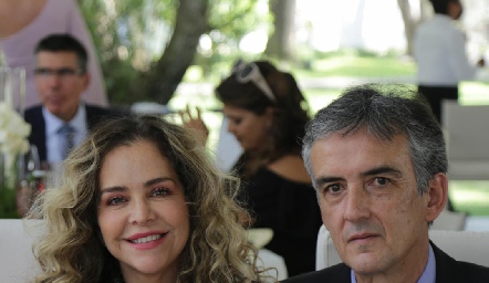  Gaby Serment y Fernando del Pozo.