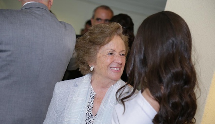Gloria Rodríguez de Álvarez, abuela de Guada.