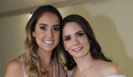  Lu Borbolla y Guada Álvarez.