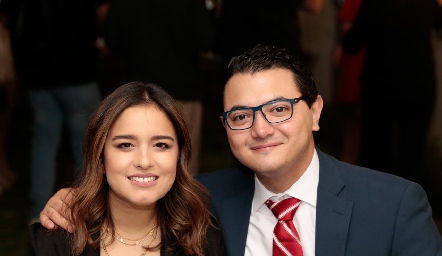 Arantza López y Mauricio Enríquez.