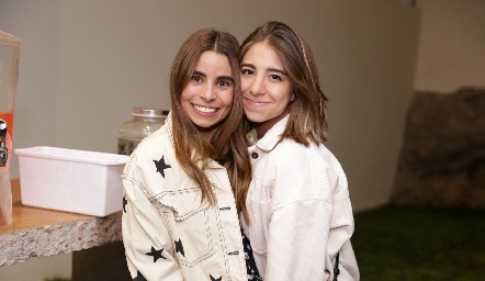  Rocío de la Vega y Estefanía Leija.