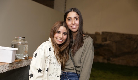  Rocío de la Vega y Andrea de la Torre.