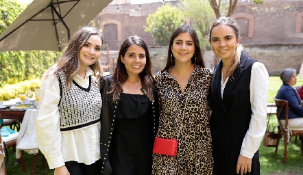 Pau Tello, Raquel Garza, Pau Pichardo y Marijó Valle.