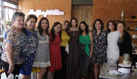  Despedida de soltera para Marcela Córdova.